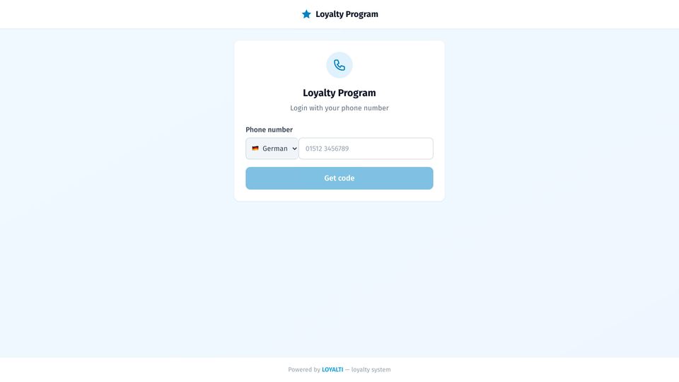 Customer portal: balance, card, history