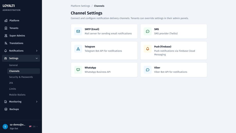 Shared channels